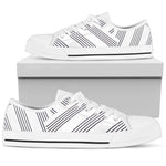 Manuscript White Trim Low Top Shoe