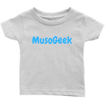 MusoGeek Infant T - Shirt Blue Script