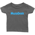 MusoGeek Infant T - Shirt Blue Script