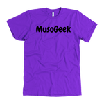 MusoGeek T Shirt Black Script