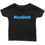 MusoGeek Infant T - Shirt Blue Script