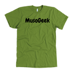 MusoGeek T Shirt Black Script