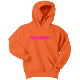 MusoGeek Youth Hoodie Pink Script