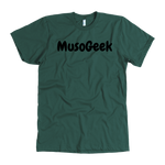 MusoGeek T Shirt Black Script