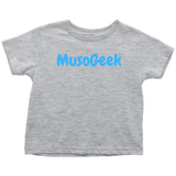 MusoGeek Toddler T - Shirt Blue Script