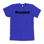 MusoGeek T Shirt Black Script