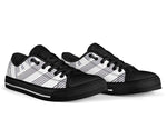 Manuscript Black Trim Low Top Shoe