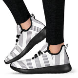 Manuscript Mesh Knit Sneakers