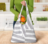 Manuscript White Trim Grocery Bag 3-Pack