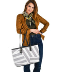 Manuscript Large Leather Tote Bag