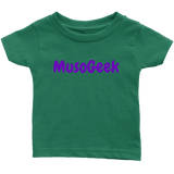 MusoGeek Infant T - Shirt Purple Script