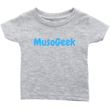 MusoGeek Infant T - Shirt Blue Script