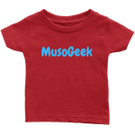 MusoGeek Infant T - Shirt Blue Script