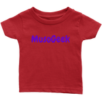 MusoGeek Infant T - Shirt Purple Script