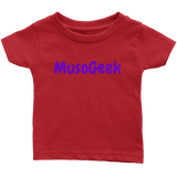 MusoGeek Infant T - Shirt Purple Script