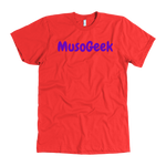 MusoGeek T Shirt Purple Script