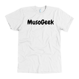 MusoGeek T Shirt Black Script